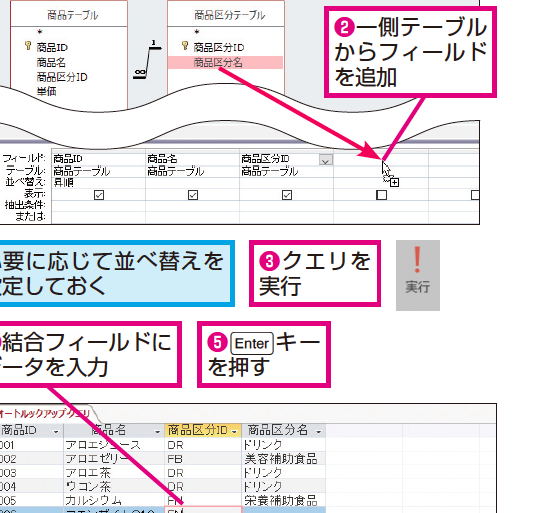 Accessの「オートルックアップクエリ」とは 1 accesse381aee3808ce382aae383bce38388e383abe38383e382afe382a2e38383e38397e382afe382a8e383aae3808de381a8e381af