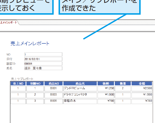 Accessのメイン/サブレポートを作成する方法 1 accesse381aee383a1e382a4e383b3efbc8fe382b5e38396e383ace3839de383bce38388e38292e4bd9ce68890e38199e3828be696b9e6b395